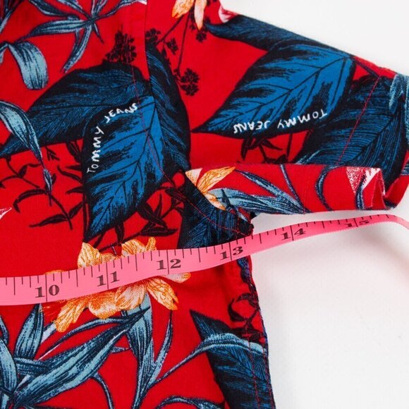 Tommy Hilfiger Boy's Tropical Shirt - Size Small - Picture 5 of 5